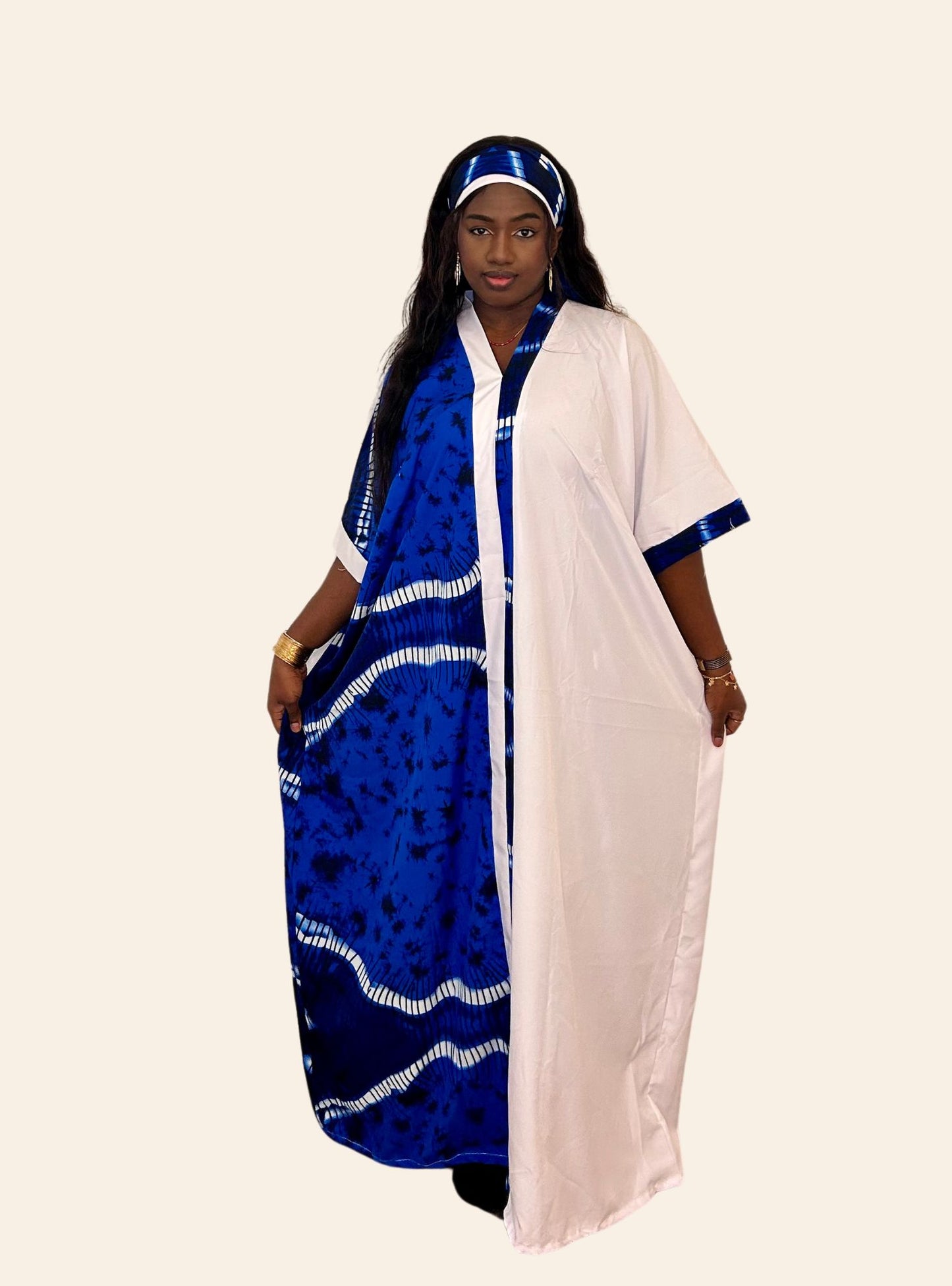 Robe Fatim Bleu