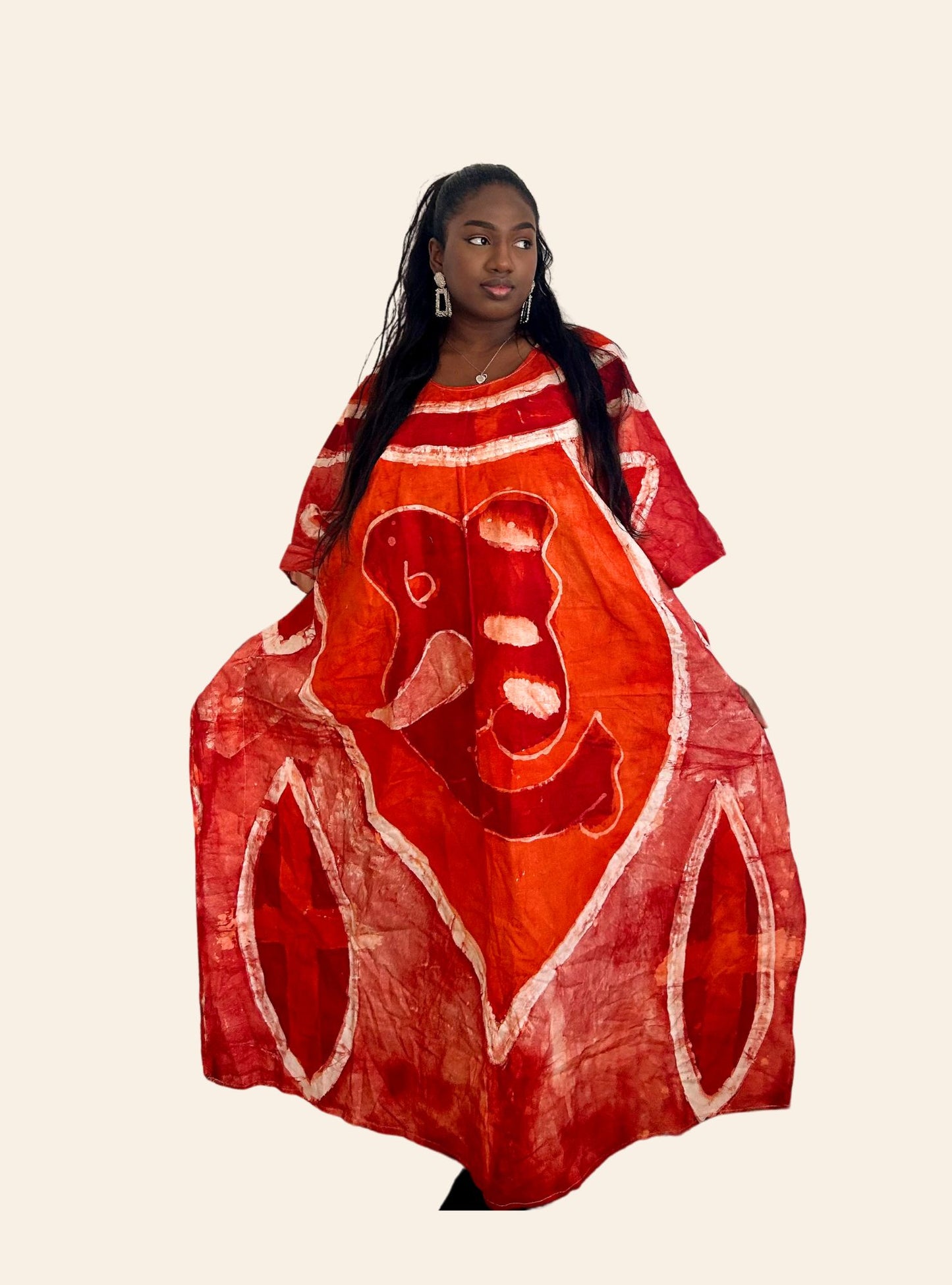 Robe Affoué rouge