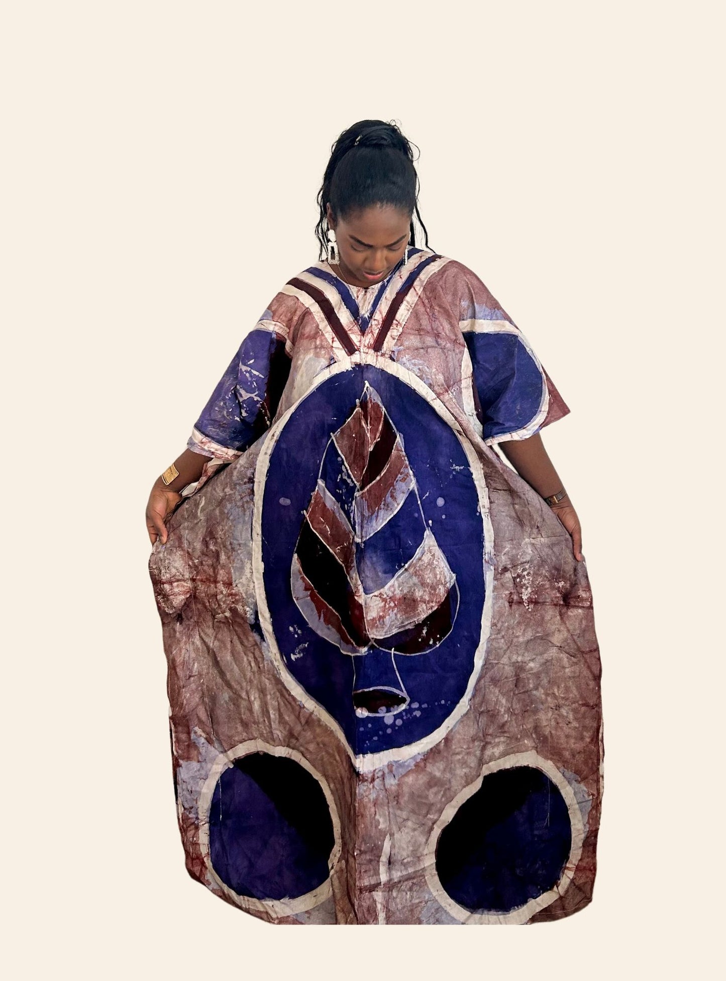 Robe Affoué violet