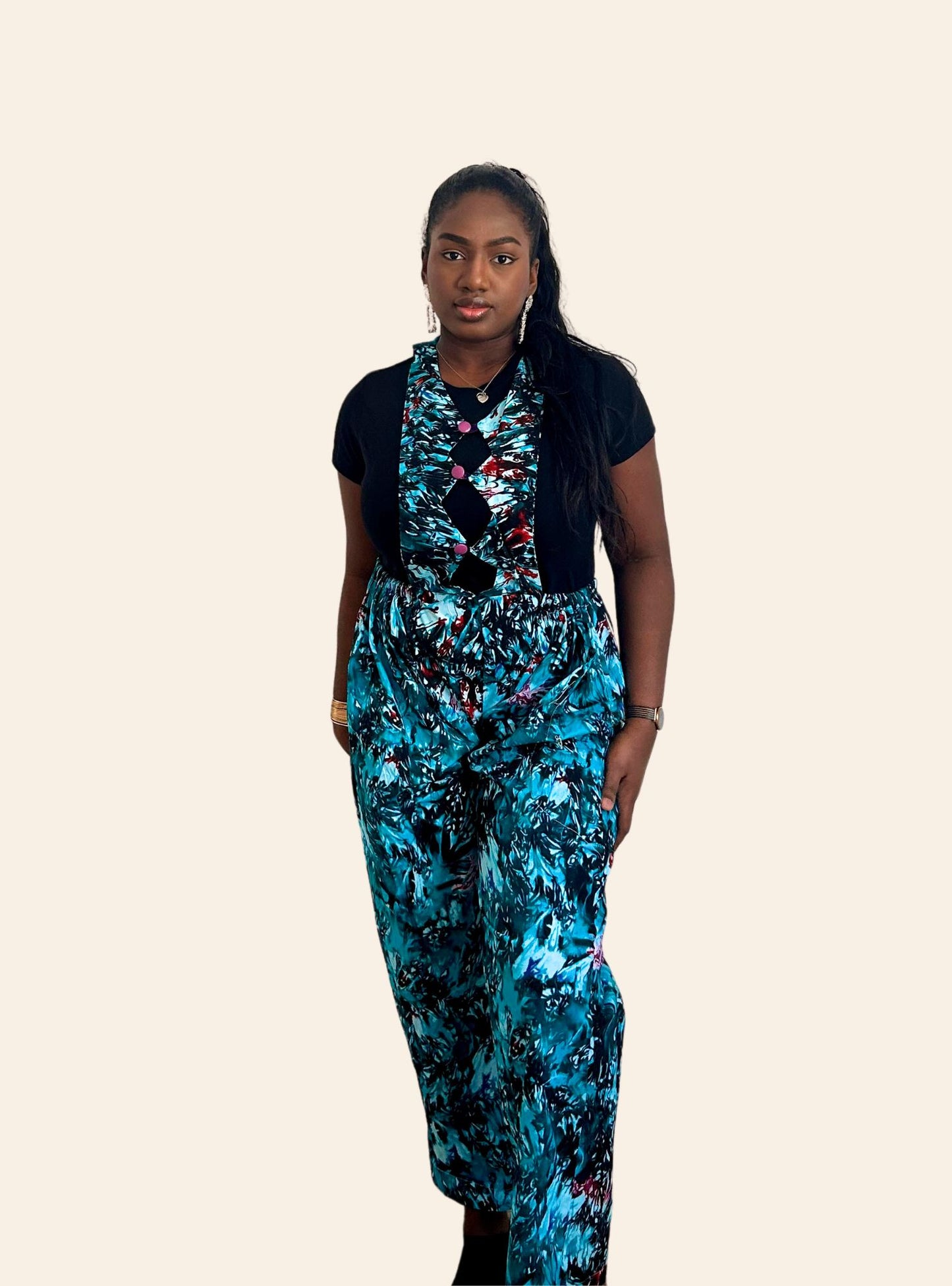 Salopette Zeinab bleu