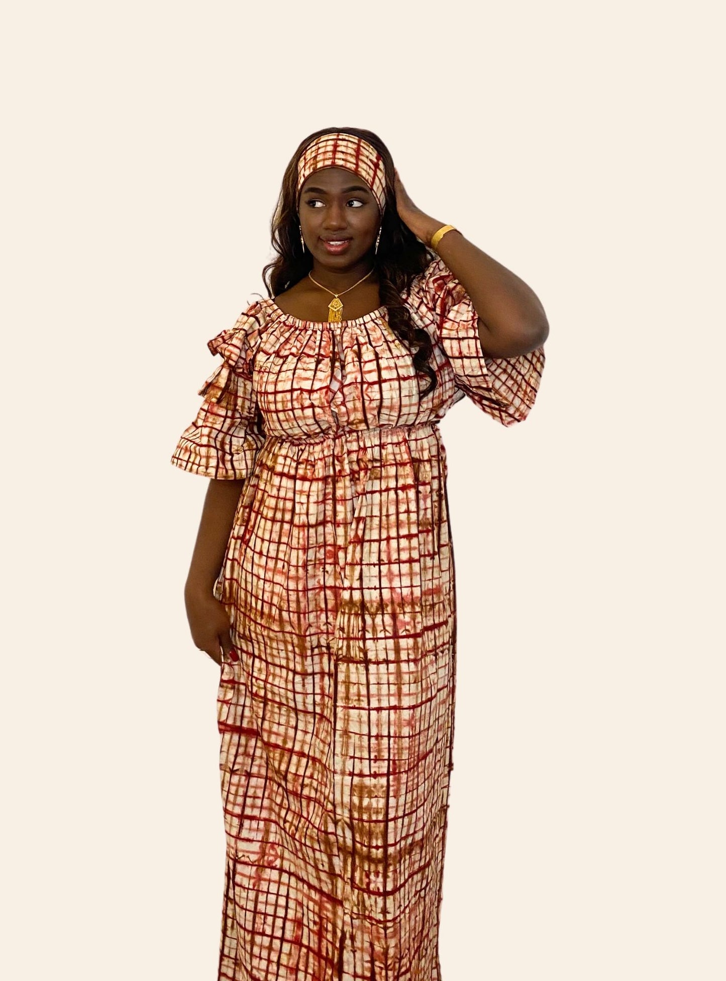 Robe Balqiss rouge