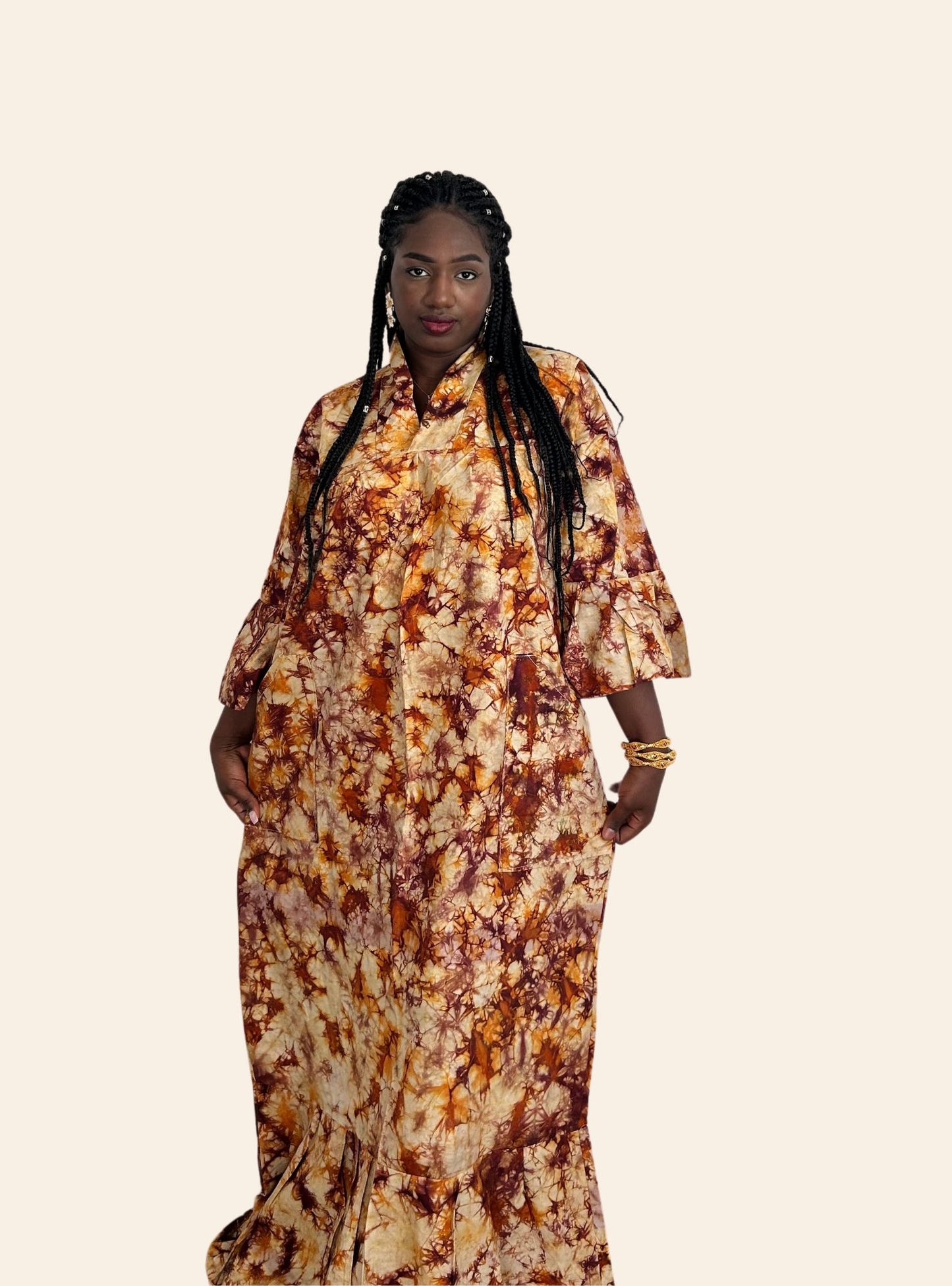 Robe Leïla orange