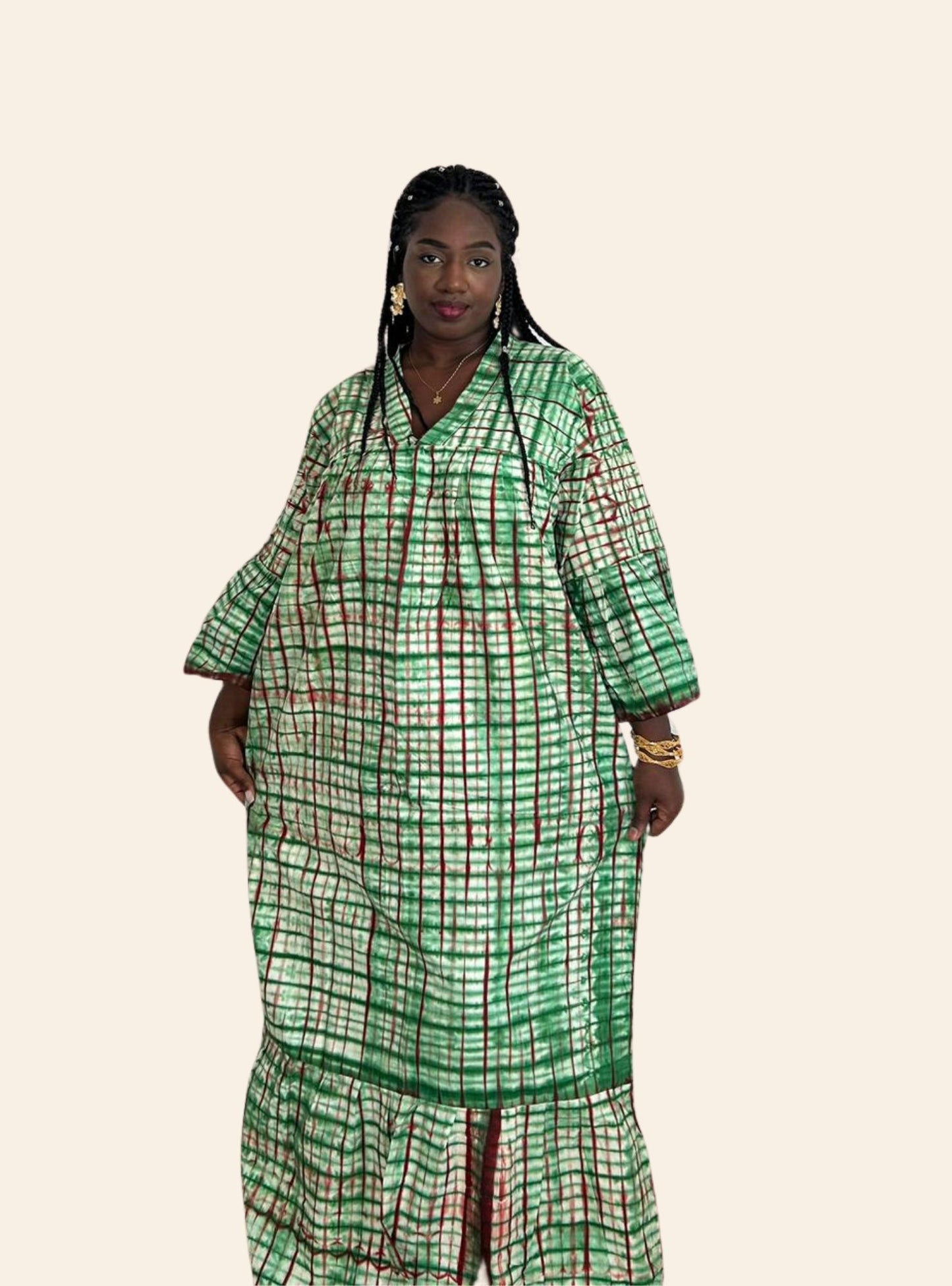 Robe Leïla vert clair
