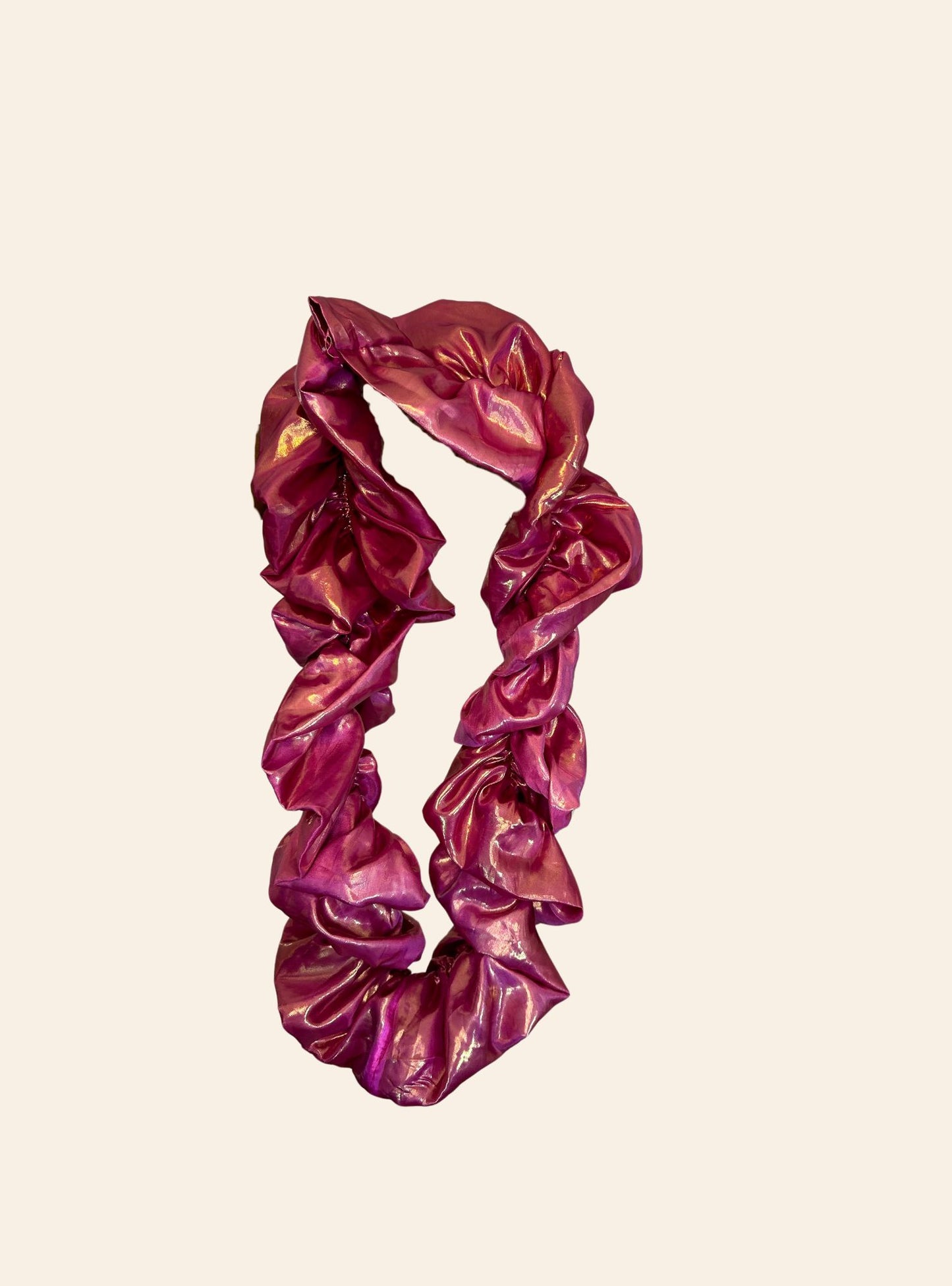 Foulard reine rose