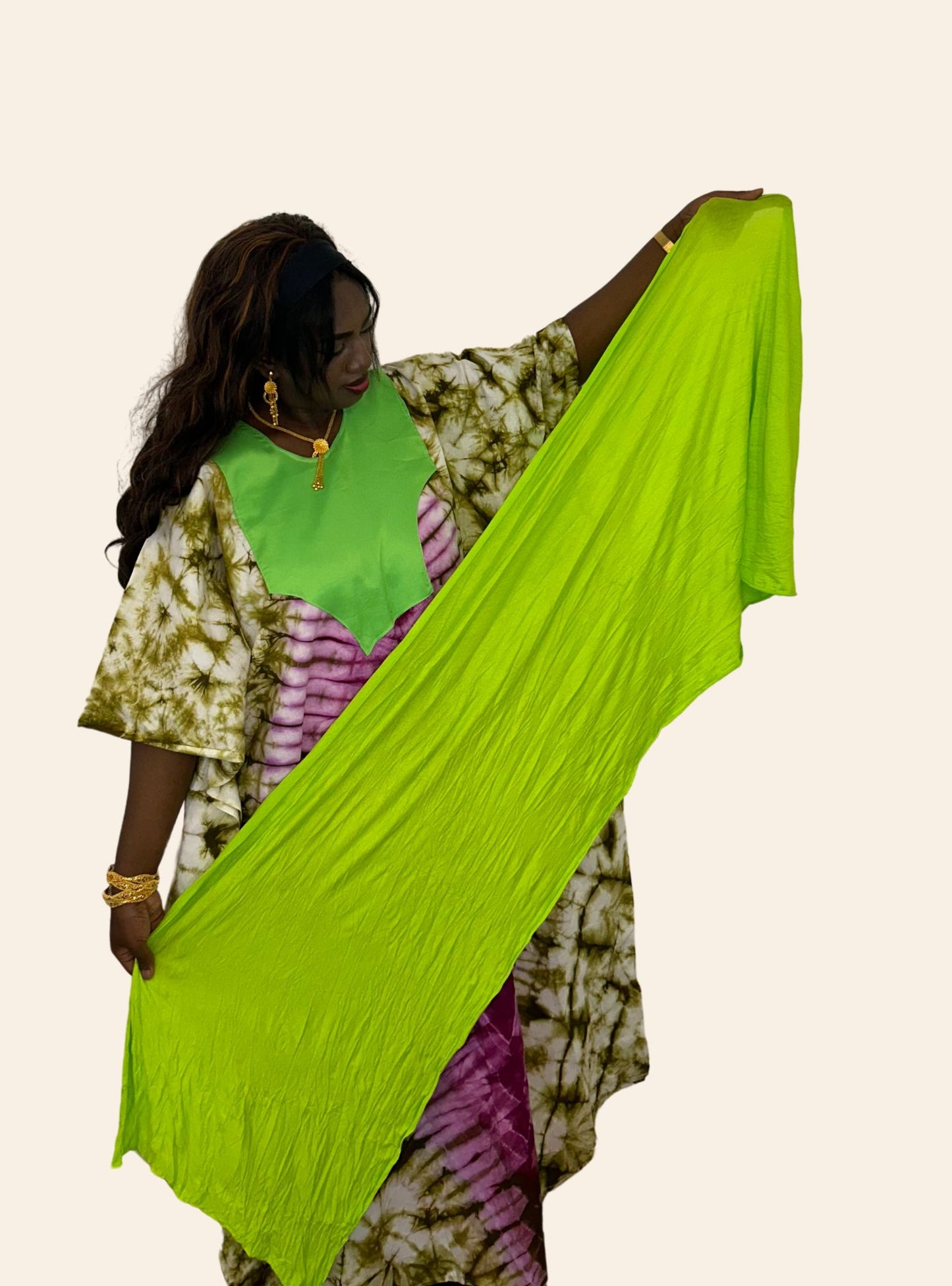 Foulard vert clair