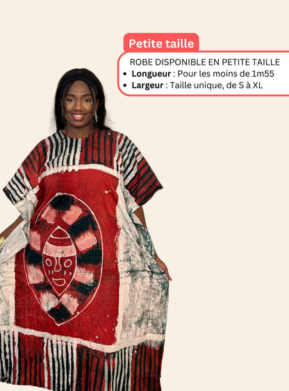 Robe Affoué rouge