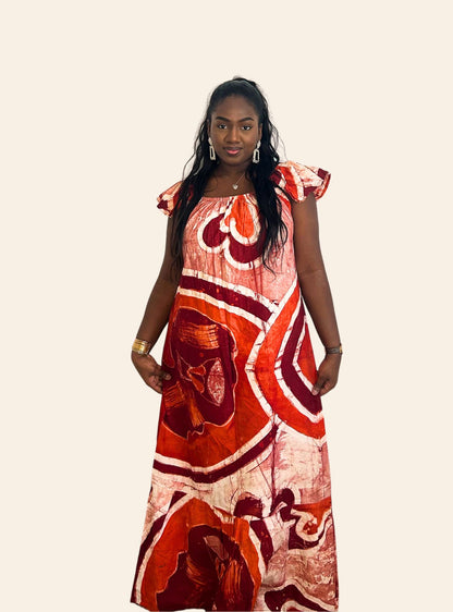 Robe Sara rouge