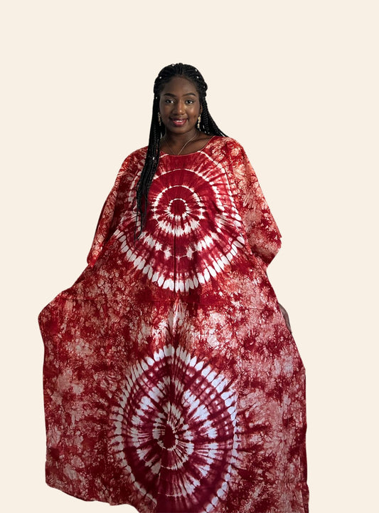 Robe Djeneba rouge