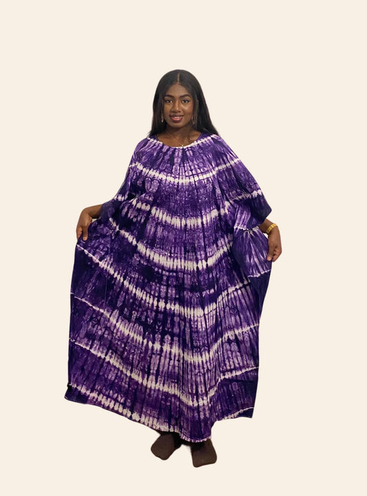 Robe Oumou violet