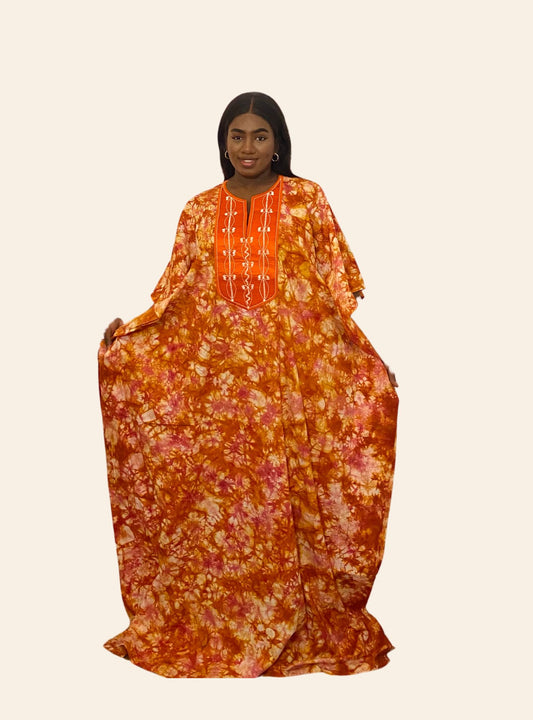 Robe Maï orange
