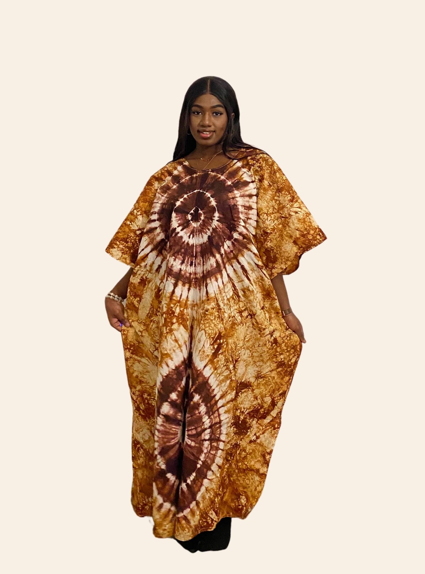 Robe Djeneba marron