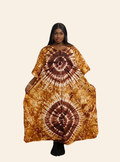 Robe Djeneba marron
