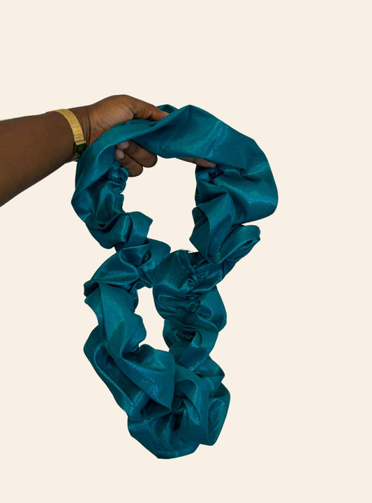 Foulard caviar vert foncé